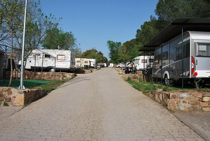 Parcelas Camping Cáceres