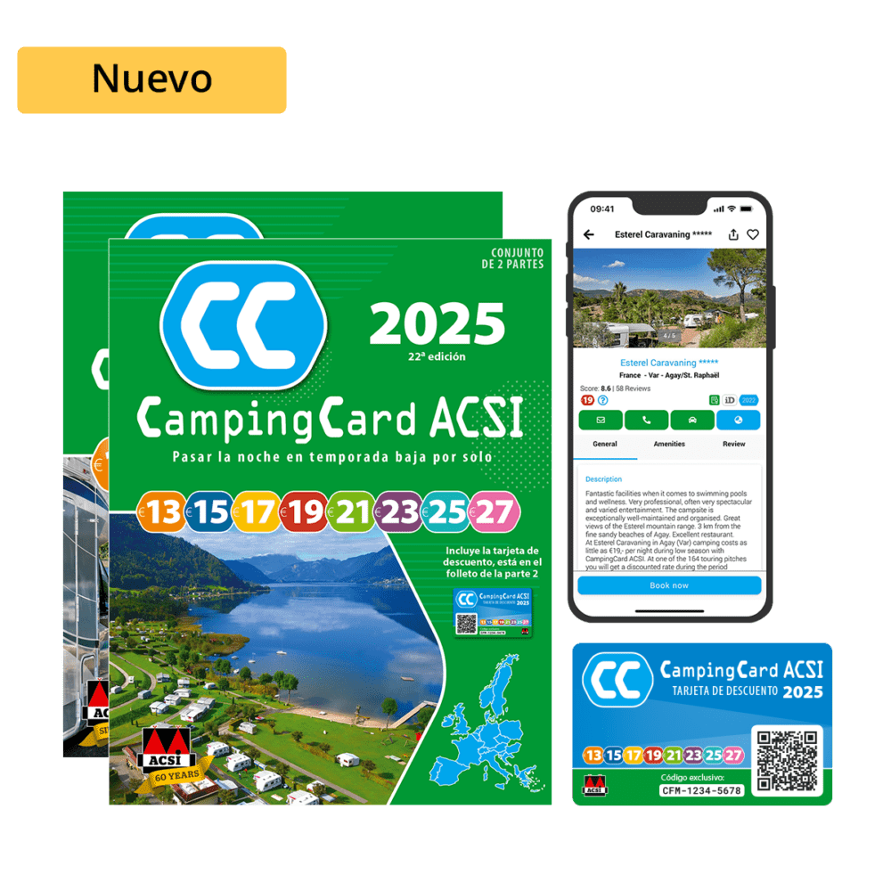Guía ACSI 2025 - Camping Cáceres